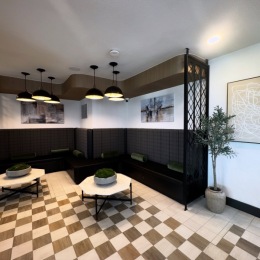 resident lounge and eating area